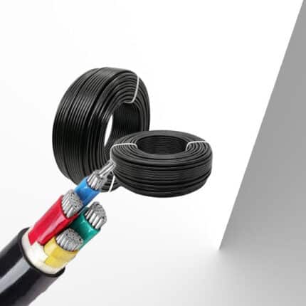 کابل برق آلومینیومی 3 * 50 + 25 عایق پلی اتیلن مسین